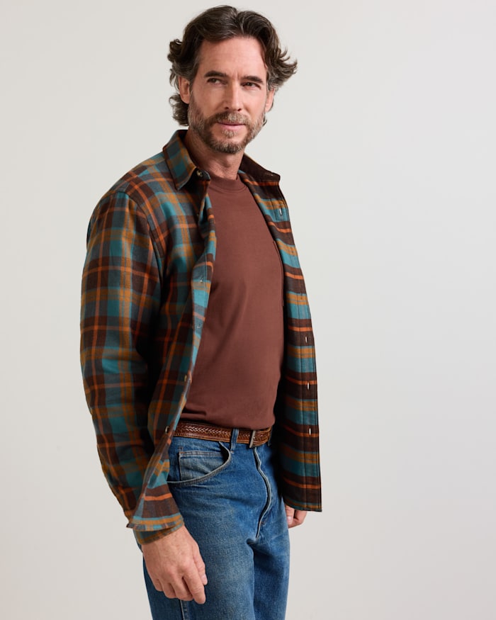 MEN'S PLAID COTTON FREMONT FLANNEL SHIRT